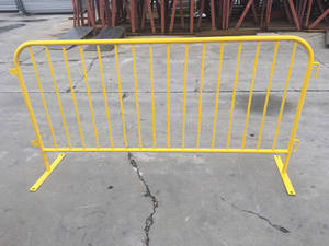 Prezzo all'ingrosso barriera di controllo della folla forte progettazione galvanizzata per la gestione di eventi o cantiere - Product Image 3