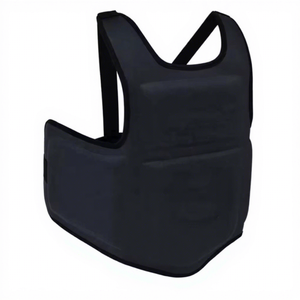 Protège-poitrine de boxe durable avec protecteur de corps en cuir MMA Muay Thai Karaté Training Belly Pad Logo personnalisé Matériau respirant - Product Image 5