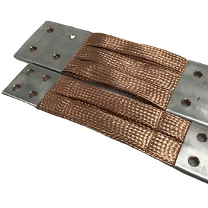 Flexible Link 400A Braided Tinned Copper Stranded Wire Busbar Strands