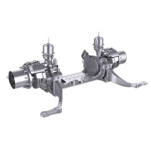 Eje de plataforma para vehículos eléctricos de servicio medio Brogen OEM con motor PMSM de 88 kW y diferencial - Product Image 1