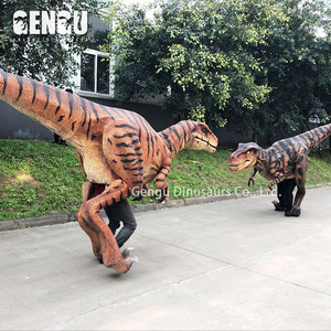 Fantasia de dinossauro de látex adulto realista, traje de dinossauro - Product Image 5