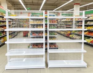 Étagère de présentation de supermarché à double face légère et perforée, étagères multifonctionnelles en acier durable - Product Image 3