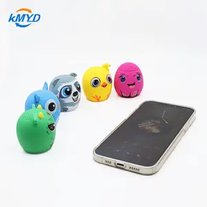 Günstige Cute Mini Wireless Lautsprecher Silikon Cute Portable Mini Wireless Tragbare Fledermaus form Mini Lautsprecher Mit kostenlosem Muster