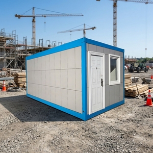 Casa Contenedor Moderna Personalizable, Expandible, Prefabricada, Modular, Portátil, de 20 pies/40 pies, Construcción en Contenedor de Acero para Tienda o Comercio - Product Image 1