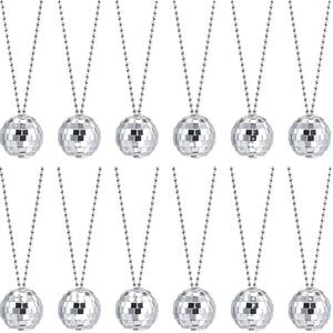 חם מוכר חג המולד בר לילה מועדון לילה חרוזים שרשרת גדולה כסף כדור דיסקו תלבושת 70 שרשרת חגיגה - Product Image 4