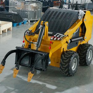 3. Hydraulic Mini Compact <b>Wheel</b> Front Skid Steer <b>Small</b> Track Engine High Efficiency Agriculture - Product Image 1