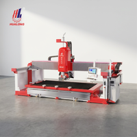 HUALONG Machinery HKNC-450J Sistema Italiano Máquina CNC Automática de 5 Ejes Sierra de Puente para Piedra y Cortadora por Chorro de Agua