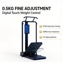 Estación de Entrenamiento Multifuncional Oem Smart Mirror All in One Gantry Smith Machine, Equipo de Fitness para el Hogar para Entrenamiento de Fuerza