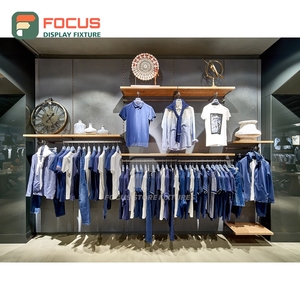 Diseño de Sistema de Exhibición de Madera Personalizado para Tiendas Minoristas, Diseño de Tienda de Ropa en Cadena - Product Image 6