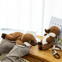 Porte-clés jouet en peluche ornithoryphane mignon, personnalisé, en tissu super doux, rembourré en coton PP, pour cadeau d'anniversaire ou de Saint-Valentin