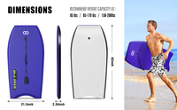Planche de surf en mousse IXPE avec noyau EPS de 42 pouces, fabriquée par Woowave Factory OEM, avec laisse de surf pour enfants, utilisation en mer, OEM et ODM