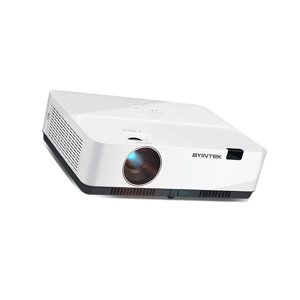 Sıcak Amazon BYINTEK K600 3LCD 1080P projektör 4000Ansi lümen yüksek Brgithness projektör eğitim için dış mekan kullanımı