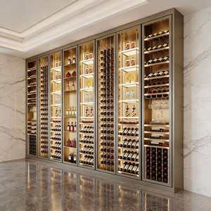 Cantinetta Vino di Lusso da 3.0 Cu Ft in Acciaio Inox a Doppia Zona con Illuminazione LED, Ecologica, Porta in Vetro, Elettrica - Product Image 2