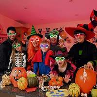 Lunettes LED 6 formes, 6 LED, en plastique, clignotantes, jouets lumineux, piles remplaçables, idéales pour concerts et anniversaires, vente en gros