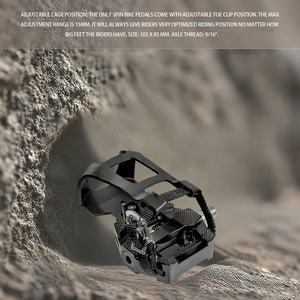 Pedal de Bicicleta de Carretera Ultraligero de Aluminio Pulido para Bicicletas de Montaña y Carretera, con Rodamientos Sellados Resistentes al Agua para Piezas de Bicicleta - Product Image 5