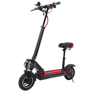 Trottinette électrique pliable haute vitesse longue portée 10Ah 500W avec pneus larges de 10 pouces, GPS et télécommande NFC - Product Image 4