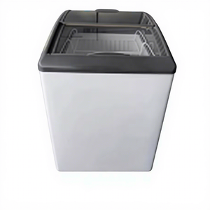 Réfrigérateur de voiture 130L à dégivrage manuel, compresseur, plaque en acier coloré, 2 portes, refroidissement direct - Product Image 1