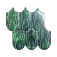 Nouveau design 3d peler et coller autocollant de carreaux de mur auto-adhésif pour mur