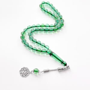 Cuentas de Oración Musulmanas, Pulseras, Cuentas de Resina de 10mm, 45 Cuentas, Imam Subhakbar, Misbaha, Tasbih, Rosario Islámico - Product Image 1