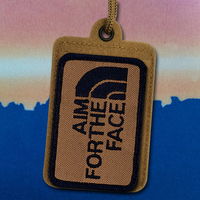 AIM FORTHER FACE Patch brodé pour vêtements, quatre couleurs, logo tactique, patch à lettres amusant, à coudre, style homme, sac à dos, chapeau, DIY