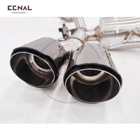 Ecnal pour Land Rover Range Rover 5.0T 2013-2018, échappement arrière en acier inoxydable SS304 avec soupape électronique et silencieux