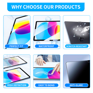 อุปกรณ์ป้องกันหน้า<span class=keywords><strong>จอ</strong></span>สำหรับ <span class=keywords><strong>iPad</strong></span> Air Pro 11/13นิ้ว, ป้องกันแสงสีฟ้า, ป้องกันลายนิ้วมือ, หน้า<span class=keywords><strong>จอ</strong></span>ป้องกันแสงสะท้อน - Product Image 2