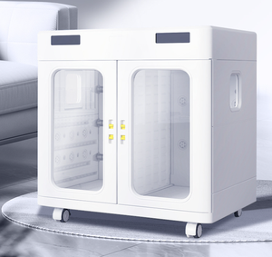 Grand séchoir pliable à double porte pour animaux de compagnie PetFit Salon de toilettage pour animaux de compagnie Séchoir pour chien de grande taille Golden Retriever <span class=keywords><strong>Alaska</strong></span> - Product Image 1