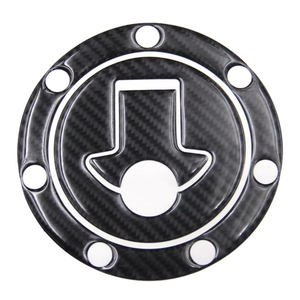 Protector Adhesivo de Fibra de Carbono Real para Tapa de Tanque de Gasolina, Compatible con Motocicletas DUKE 125/200/250/390/790 y RC390 - Product Image 2