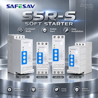 SAFESAV SSR-S Démarreur progressif réglable avec minuterie intégrée et protection contre les surintensités 1,5 kW 7,5 A pour la transformation alimentaire