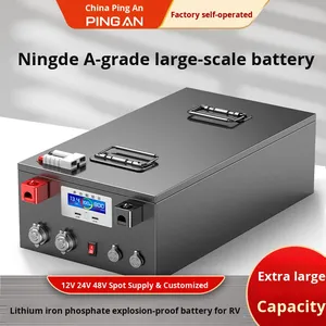 Qiaoge Solid State Lithium Iron Phosphate <b>Battery</b> <b>12V</b>/24V/48V Large Single Cell Car-Mounted Large-Capacity Power Supply 5000 - Product Image 2