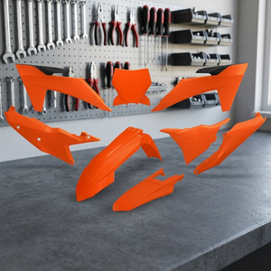 Kit di plastica 127 arancione per KTM SX 300 2023-2024 accessori moto - Product Image 2