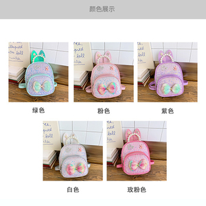 Factory Supply Cute Bow Small <b>Backpack</b> 2026 Summer Fashion Casual Girls Kindergarten <b>Children</b> <b>Backpack</b> - Product Image 4