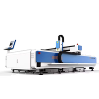 Machine de découpe laser à fibre métallique de haute qualité LF1325L, type portique CNC, moteur servo Yaskawa, commande Cypcut, rail de guidage Hiwin, Ai