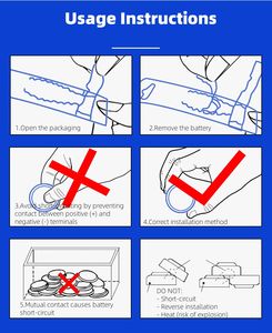 Pile bouton au lithium CR2025 3V - pour clé de voiture, télécommande 140mAh et boîte à musique - Sans mercure, vente en gros - Product Image 5