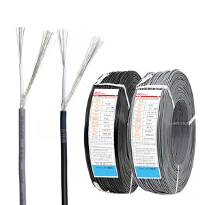 Kabel Berpelindung UL1533 24awg Inti Tunggal Insulasi PVC Tegangan Rendah 300V Kawat Tembaga Lapis