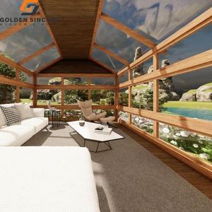 Fournisseur de qualité garantie : Véranda moderne en aluminium et verre pour hôtel, alimentée à l'énergie solaire, pour <span class=keywords><strong>jardin</strong></span> d'hiver quatre saisons et porche fermé - Product Image 5