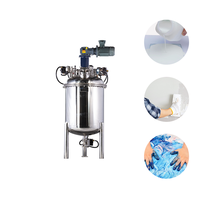 Agitateur concentrique à double arbre haute vitesse FDT500 avec grattoir en PTFE, mélangeur chimique pour liquides hautement visqueux