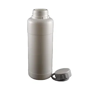 Thickening anti - theft 500ml plastic container HDPE 1000ml plastic bottles for chemical packaging