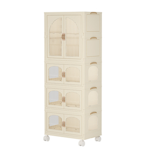 OEM industriale moderna <span class=keywords><strong>cabina</strong></span> di stoccaggio pieghevole per bambini armadietto dei vestiti Organizer portatile in plastica <span class=keywords><strong>armadio</strong></span> per bambini - Product Image 6