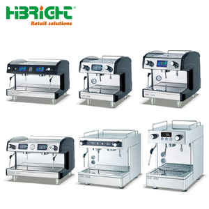 Máquina de Café Espresso Comercial de Estilo Italiano, de Acero Inoxidable, Semiautomática, de 2 Grupos, para Uso en Servicios de Catering - Product Image 1