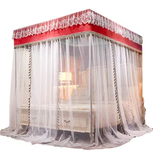 2023 New Hot Sale Court Blackout Deluxe Bed Curtain Mosquito Net