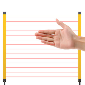 Rejilla de Luz de Seguridad de 60 mm de Resolución, Protección Corporal, <span class=keywords><strong>Salida</strong></span> Frontal Ultrafina para Puerta Automática - Product Image 5