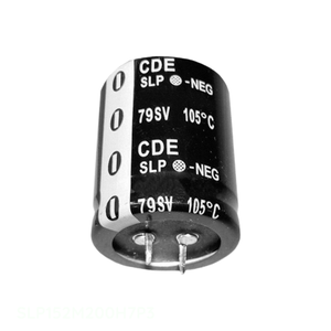 Condensateur canal fabricant CAP ALUM 1500UF 20% 200V SNAP TH 1500 uF à montage traversant SLP152M200H7P3 - Product Image 1