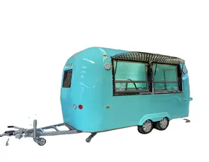 热销移动食品车小型食品车热狗拖车出售