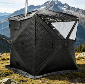 Sauna Portátil Infrarroja Plegable para Interiores y Exteriores, con Vapor y Terapia de Calor - Product Image 1