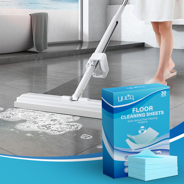 OEM Eco-Friendly Effective Stain Removal Floor Cleaning Sheets Multi Purpose Fresh Biodegradable Floor Cleaner Sheets Tablets