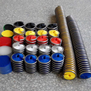 <span class=keywords><strong>Brosse</strong></span> spirale industrielle OEM personnalisée de haute qualité en fibres synthétiques pour le nettoyage des cordons et des tiges - Product Image 4