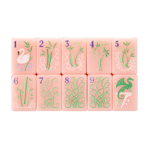 Juego de Mahjong Americano Personalizable de 160 Piezas, de Lujo para Interiores, Tallado en una Sola Capa, Ecológico y Duradero - Product Image 2