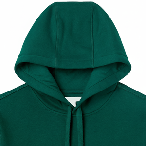 Sweat à capuche lourd de haute qualité 500 g/m² pour hommes, en molleton français, épaules tombantes, motif imprimé, surdimensionné, sans cordons - Product Image 1