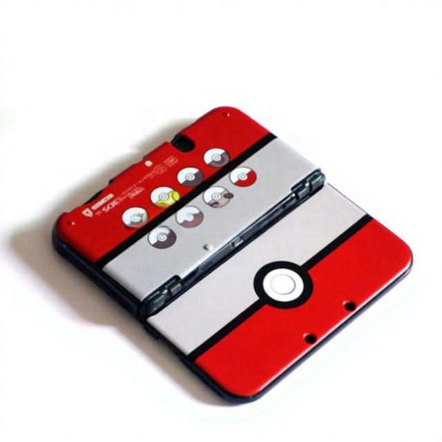 Pokeed Ball Protective Case Cover Housing Shell for NEW 3DS LL /XL Console Color Shell Case